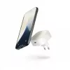 Wireless charging adapter Zens ZESC18W/00 White, 18W fast charging, Qi receiver pad