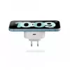Wireless charging adapter Zens ZESC18W/00 White, 18W fast charging, Qi receiver pad