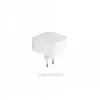 Wireless charging adapter Zens ZESC18W/00 White, 18W fast charging, Qi receiver pad