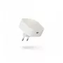 Wireless charging adapter Zens ZESC18W/00 White, 18W fast charging, Qi receiver pad