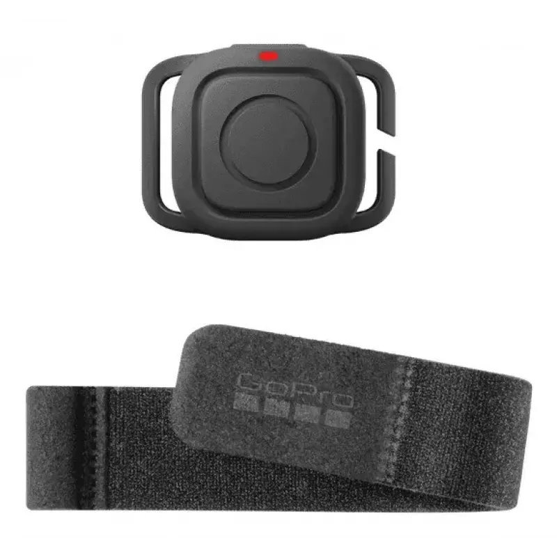 GoPro remote control ARMTE-004-EU — Bluetooth remote for GoPro cameras, 20 m range, black, 26×26×26 mm