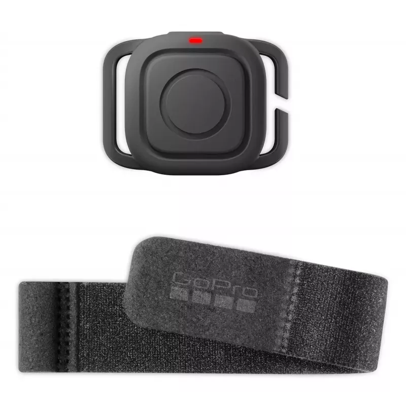 GoPro remote control ARMTE-004-EU — Bluetooth remote for GoPro cameras, 20 m range, black, 26×26×26 mm