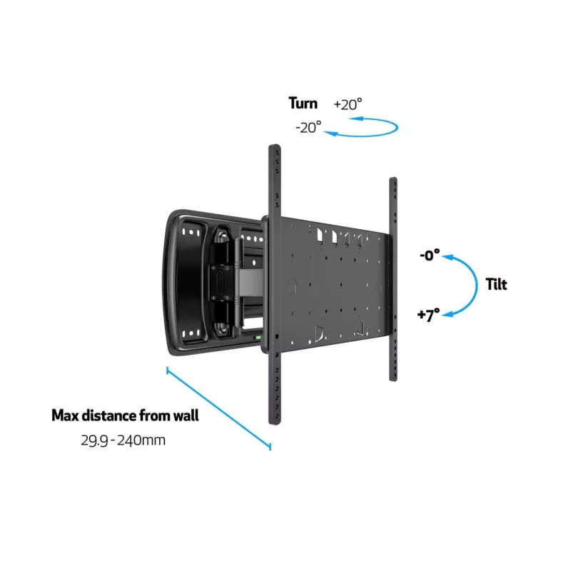 Mounting bracket Multibrackets M VESA Super Slim Tilt & Turn