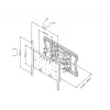 Mounting bracket Multibrackets M VESA Super Slim Tilt & Turn