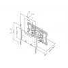 Multibrackets M VESA Super Slim Tilt & Turn HD, 52 kg, 101.6 cm (40 inch), 2.16 m (85 inch), 100 x 100 mm, 400 x 400 mm, 0 - 7°