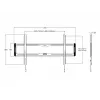 Multibrackets M Universal Wallmount Fixed Large Black