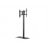 Display Stand Multibrackets M 180 Single Black with Floorbase