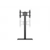 Display Stand Multibrackets M 180 Single Black with Floorbase