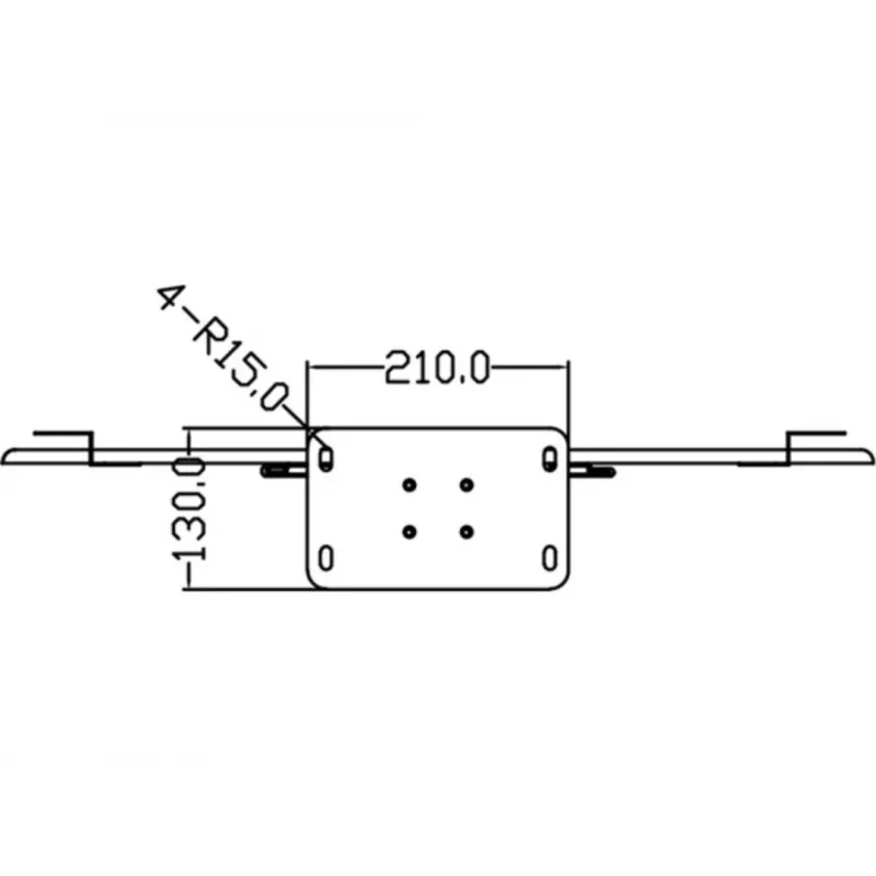 Display Stand Multibrackets M 180 Single Black with Floorbase