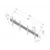 Multibrackets M Wallmount Pro MBW2U Fixed Black