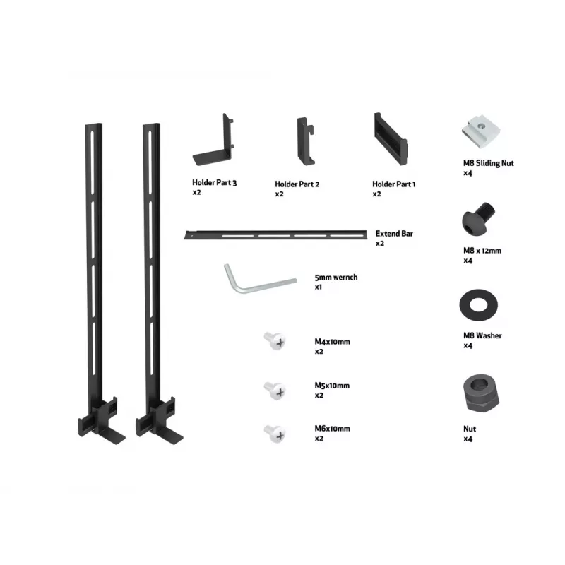 Soundbar Holder Multibrackets M Pro Series Maximum weight capacity 5 kg