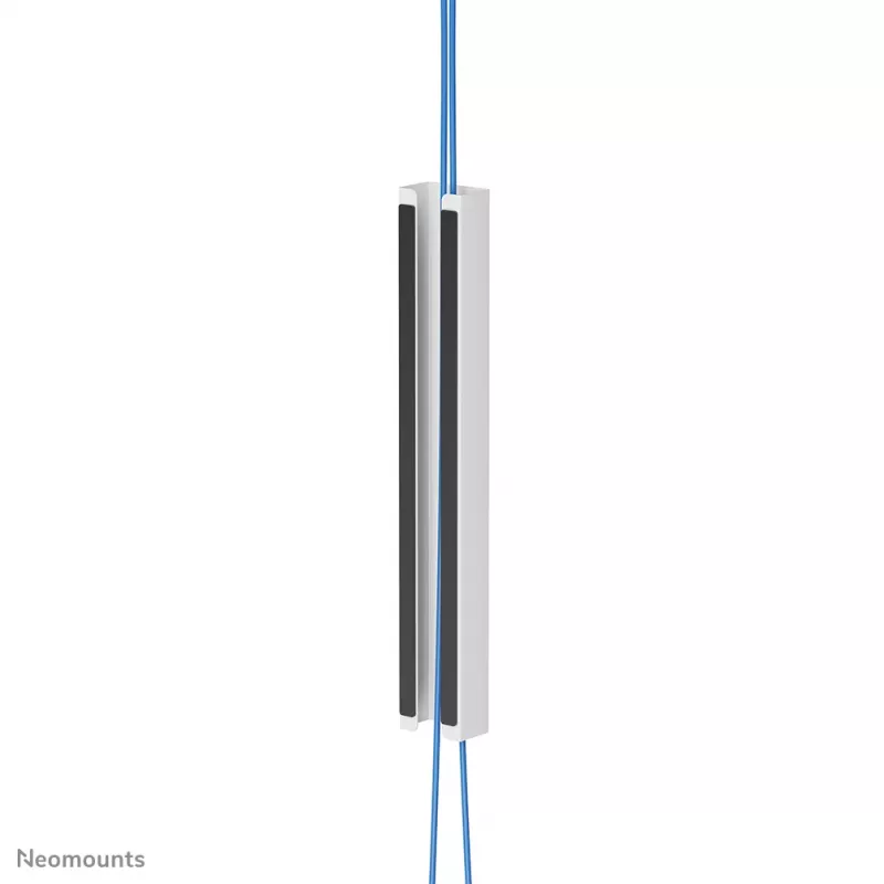 Cable cover Neomounts ADS06-123WH magnetic white for sit/stand desk frames multiple cables