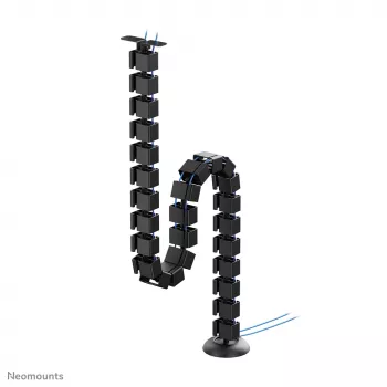 Cable spine organizer Neomounts ADS06-130BL screw-mounted, black, 130 mm segments