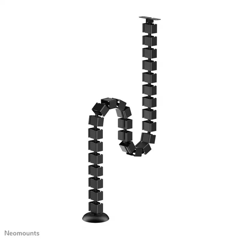 Cable spine organizer Neomounts ADS06-130BL screw-mounted, black, 130 mm segments