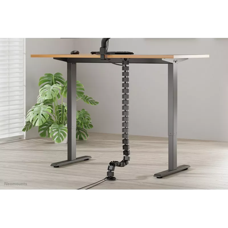 Cable spine organizer Neomounts ADS06-130BL screw-mounted, black, 130 mm segments