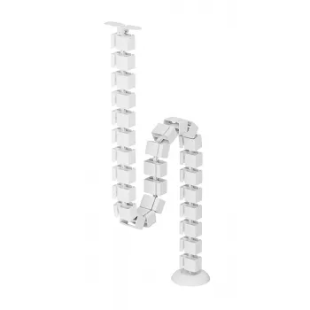 Cable spine organizer Neomounts ADS06-130WH screw-mounted, white, 130 mm