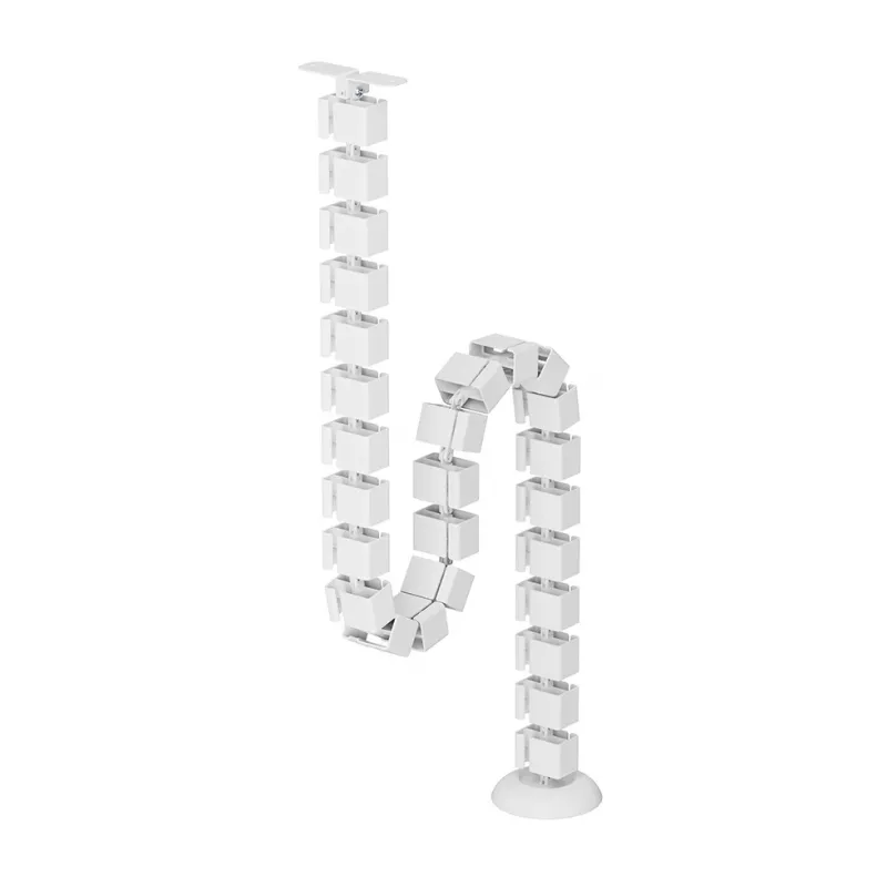 Cable spine organizer Neomounts ADS06-130WH screw-mounted, white, 130 mm