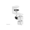 Cable spine clamp-on design Neomounts ADS06-131WH, universal white cable organizer