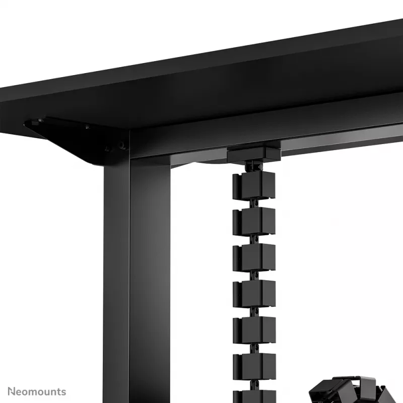 Cable spine organizer Neomounts ADS06-132BL magnet-mounted, black, flexible segmented cable management