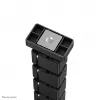 Cable spine organizer Neomounts ADS06-132BL magnet-mounted, black, flexible segmented cable management