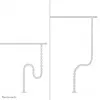 Cable spine organizer Neomounts ADS06-132WH magnet-mounted white modular cable management spine