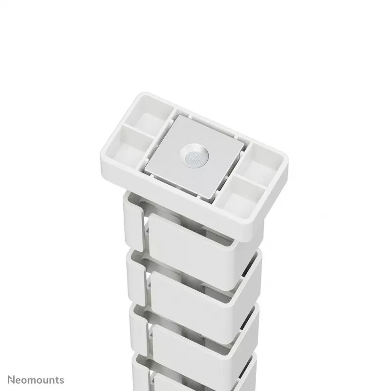 Cable spine organizer Neomounts ADS06-132WH magnet-mounted white modular cable management spine