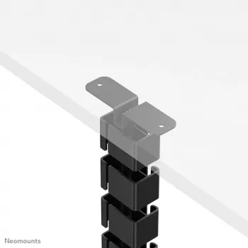 Cable spine organizer Neomounts ADS06-133BL — screw-mounted magnetic channel, black