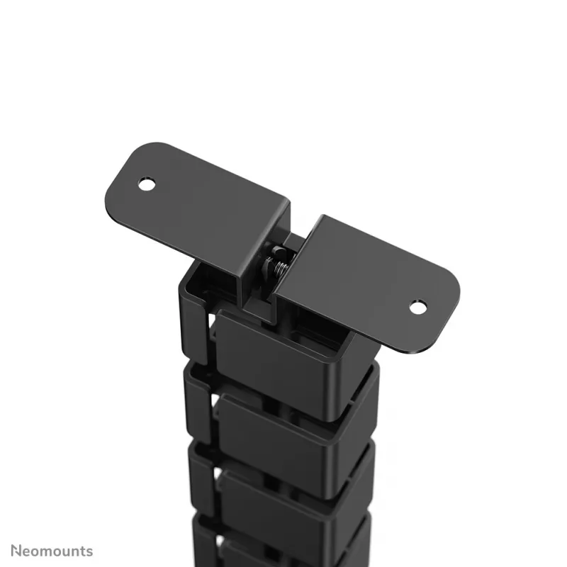 Cable spine organizer Neomounts ADS06-133BL — screw-mounted magnetic channel, black
