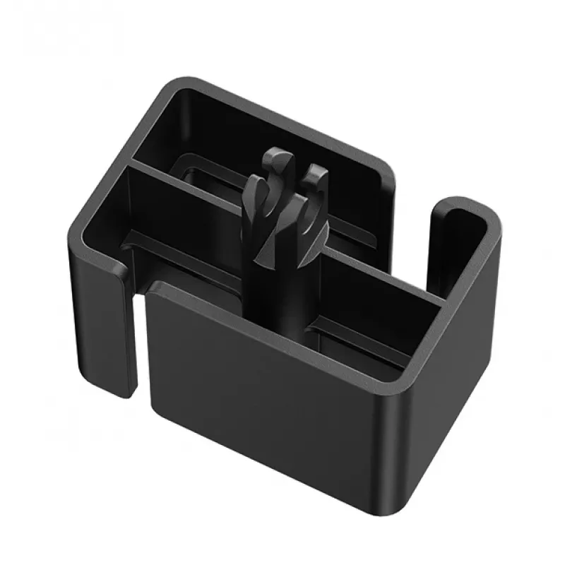Cable spine organizer Neomounts ADS06-133BL — screw-mounted magnetic channel, black