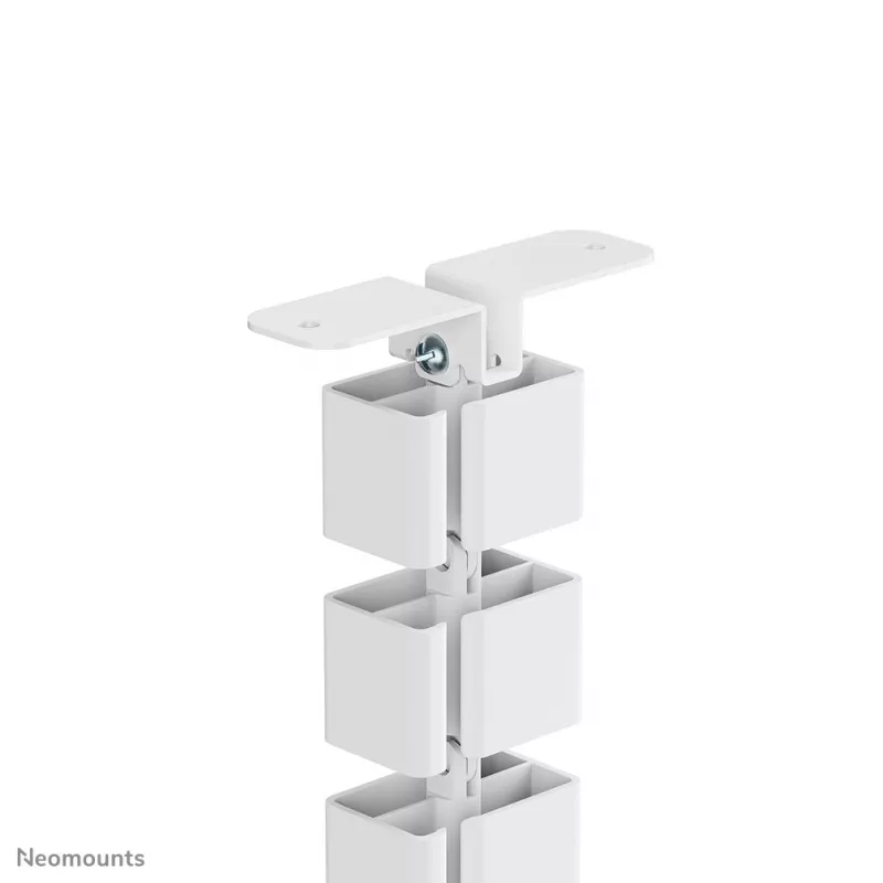 Cable cover Neomounts ADS06-133WH magnetic white, screw-mounted for sit/stand desk frames