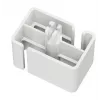 Cable cover Neomounts ADS06-133WH magnetic white, screw-mounted for sit/stand desk frames