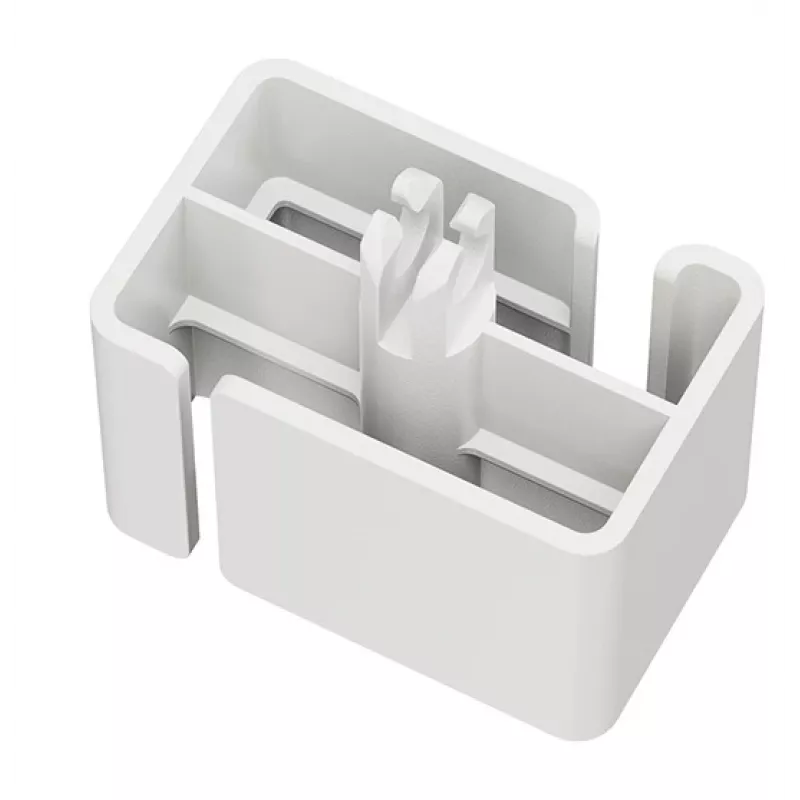 Cable cover Neomounts ADS06-133WH magnetic white, screw-mounted for sit/stand desk frames