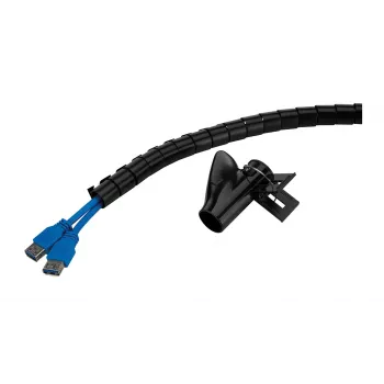 Cable wrap Neomounts ADS06-141BL Ø20 mm Black for cable management