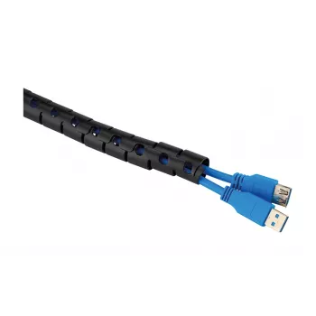 Cable wrap Neomounts ADS06-141BL Ø20 mm Black for cable management
