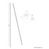 Cable wrap Neomounts ADS06-141BL Ø20 mm Black for cable management