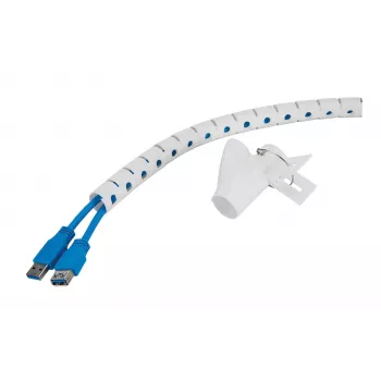 Cable wrap Neomounts ADS06-141WH, cable management sleeve Ø20 mm, white