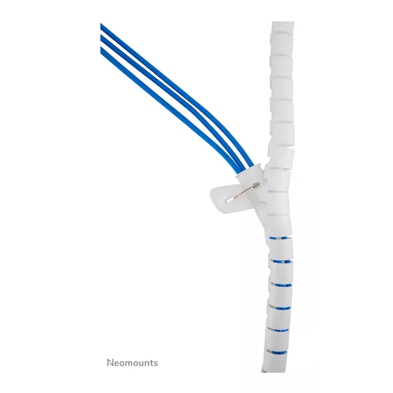 Cable wrap Neomounts ADS06-142WH Ø25 mm White for cable management