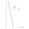 Cable wrap Neomounts ADS06-142WH Ø25 mm White for cable management