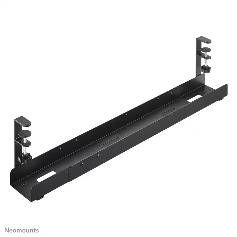 Cable tray Neomounts ADS07-120BL clamp-on universal, 120 mm width, black