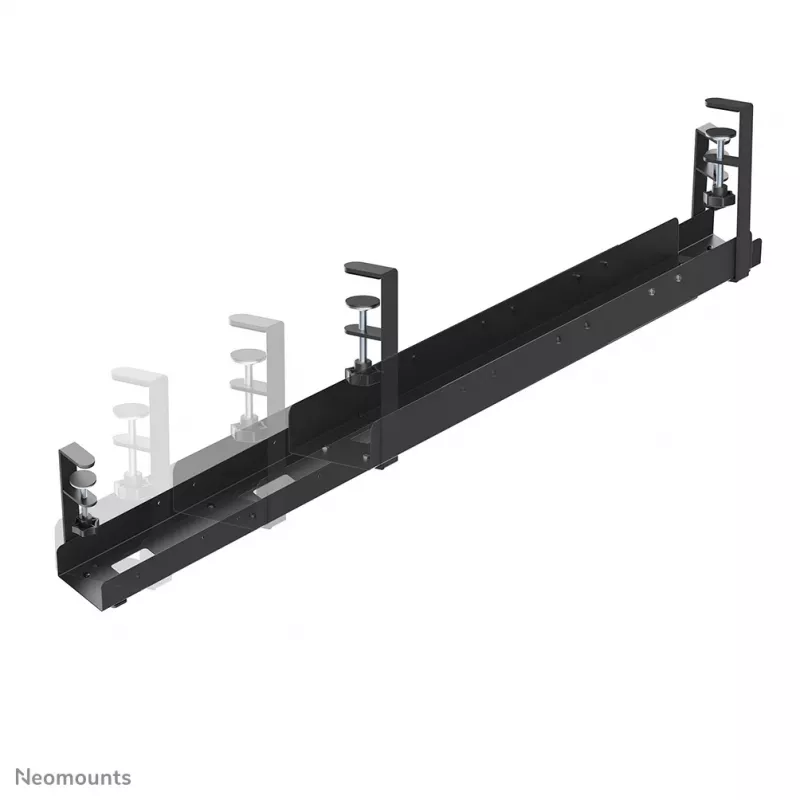 Cable tray Neomounts ADS07-120BL clamp-on universal, 120 mm width, black