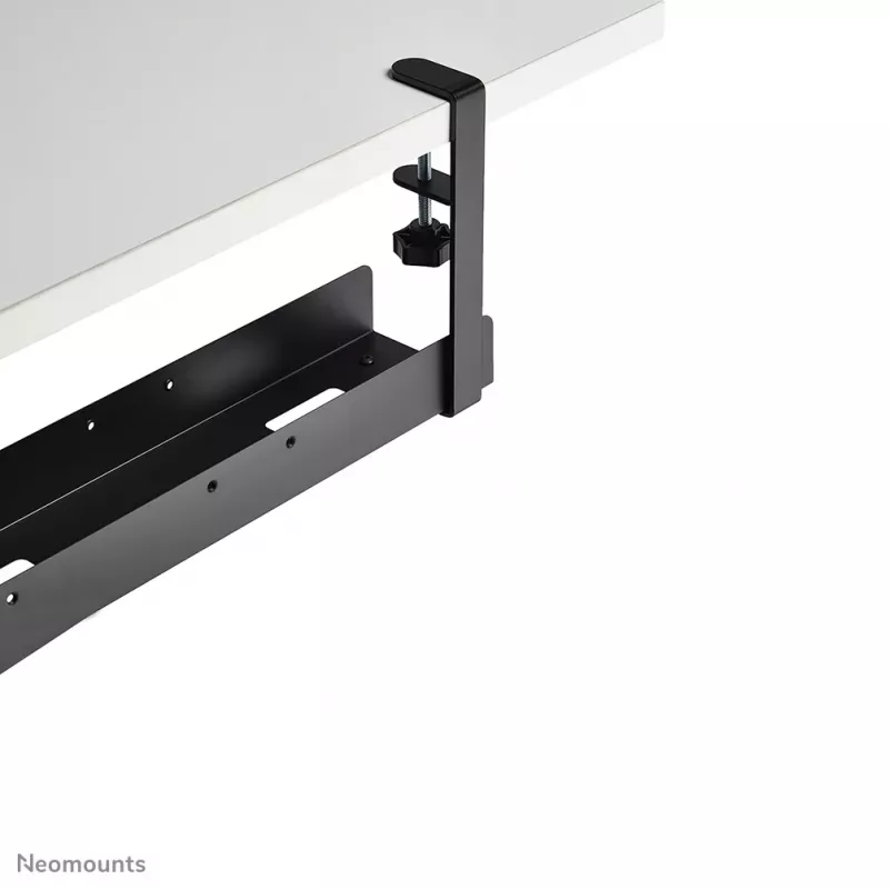 Cable tray Neomounts ADS07-120BL clamp-on universal, 120 mm width, black