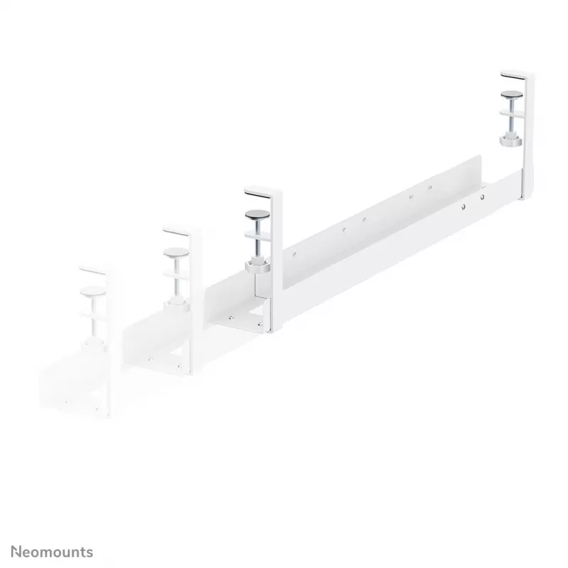Cable tray Neomounts ADS07-120WH clamp-on design, universal, white