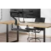 Cable tray Neomounts ADS07-121BL clamp-on design universal black
