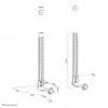 Neomounts AWL29-650BL1 Videobar/soundbar holder VESA - max 15 kg - universal