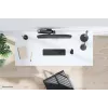 Wall plate Neomounts AWL75-450BL Black Aluminium 660g 85mm