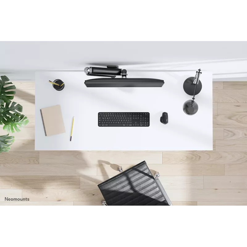Wall plate Neomounts AWL75-450BL Black Aluminium 660g 85mm