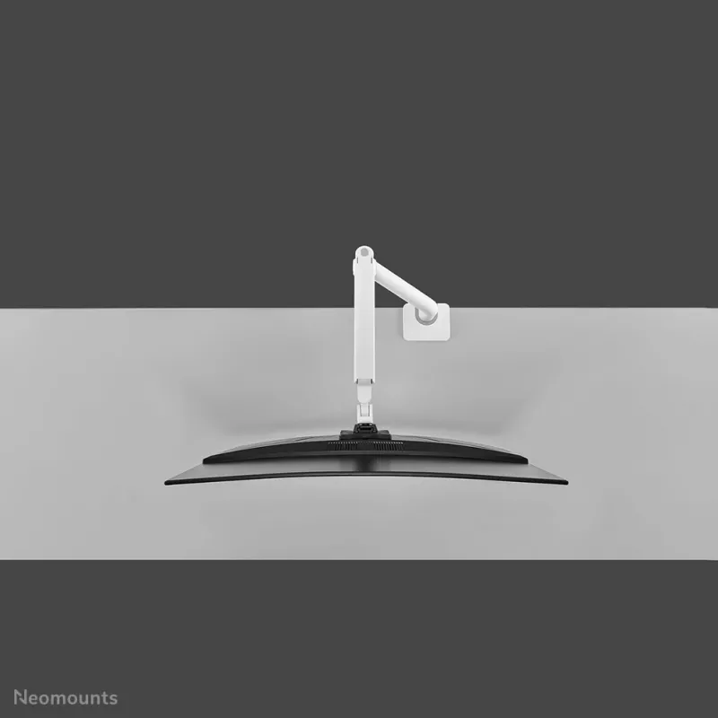 Neomounts DS70S-950WH1 Monitor arm 17-49 inch - gas spring - Topfix - 180°-stop