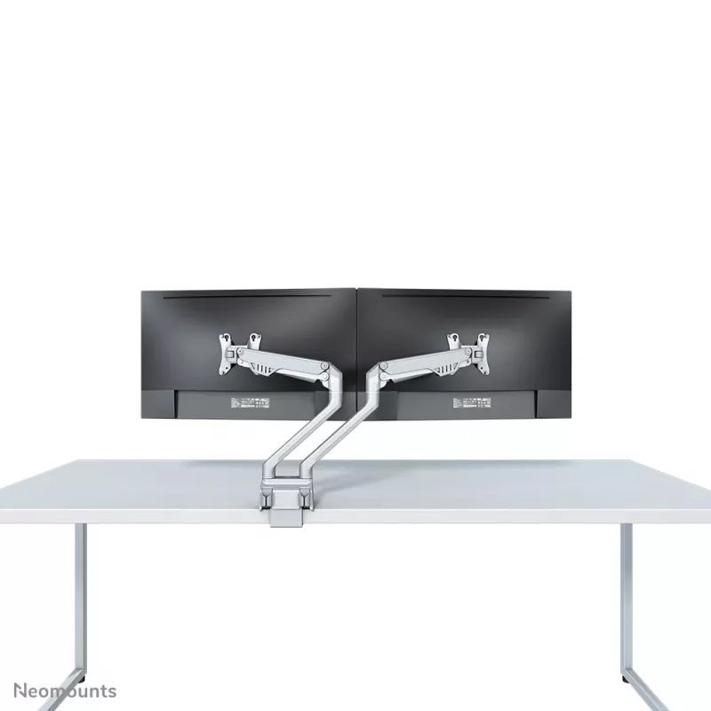 Neomounts FPMA-D750DSILVER Monitor arm 10-32 inch - gas spring - Topfix
