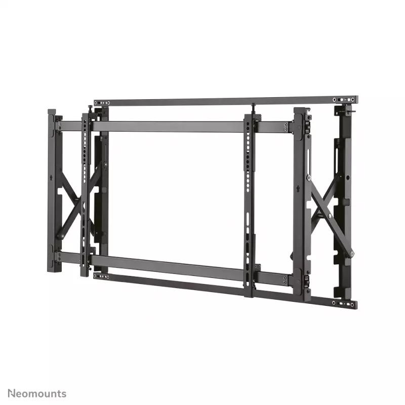 Video wall mount Neomounts LED-VW1750BLACK — single-screen, supports 32 inch–55 inch, max 35 kg, VESA 200x200–600x400, black