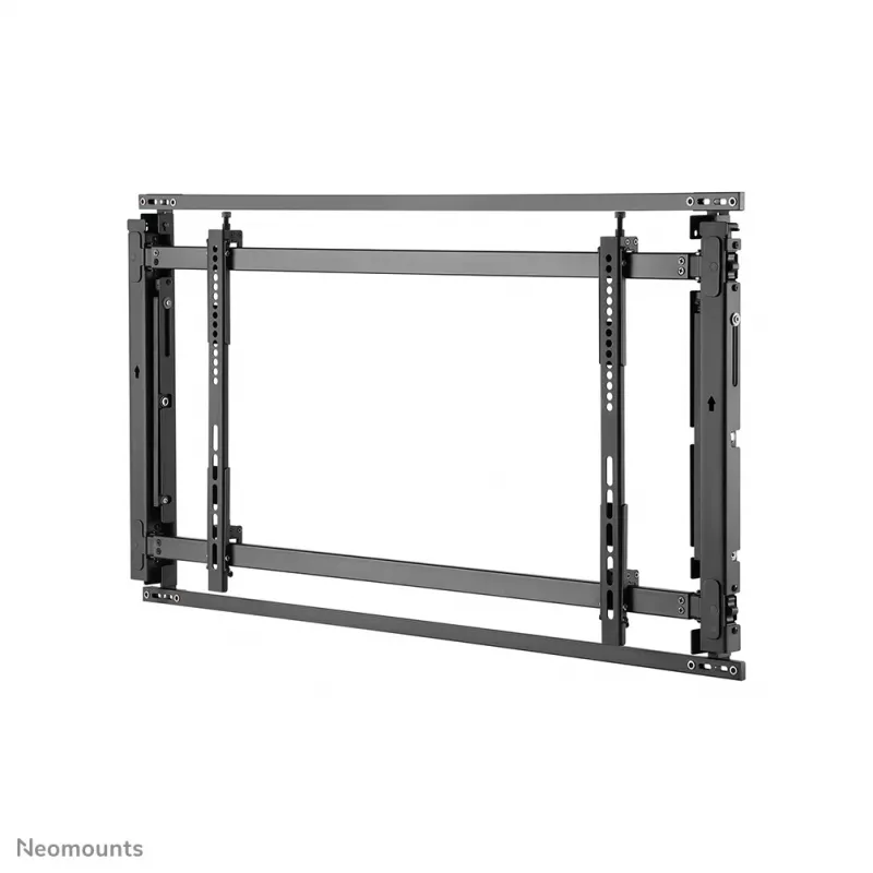Video wall mount Neomounts LED-VW1750BLACK — single-screen, supports 32 inch–55 inch, max 35 kg, VESA 200x200–600x400, black